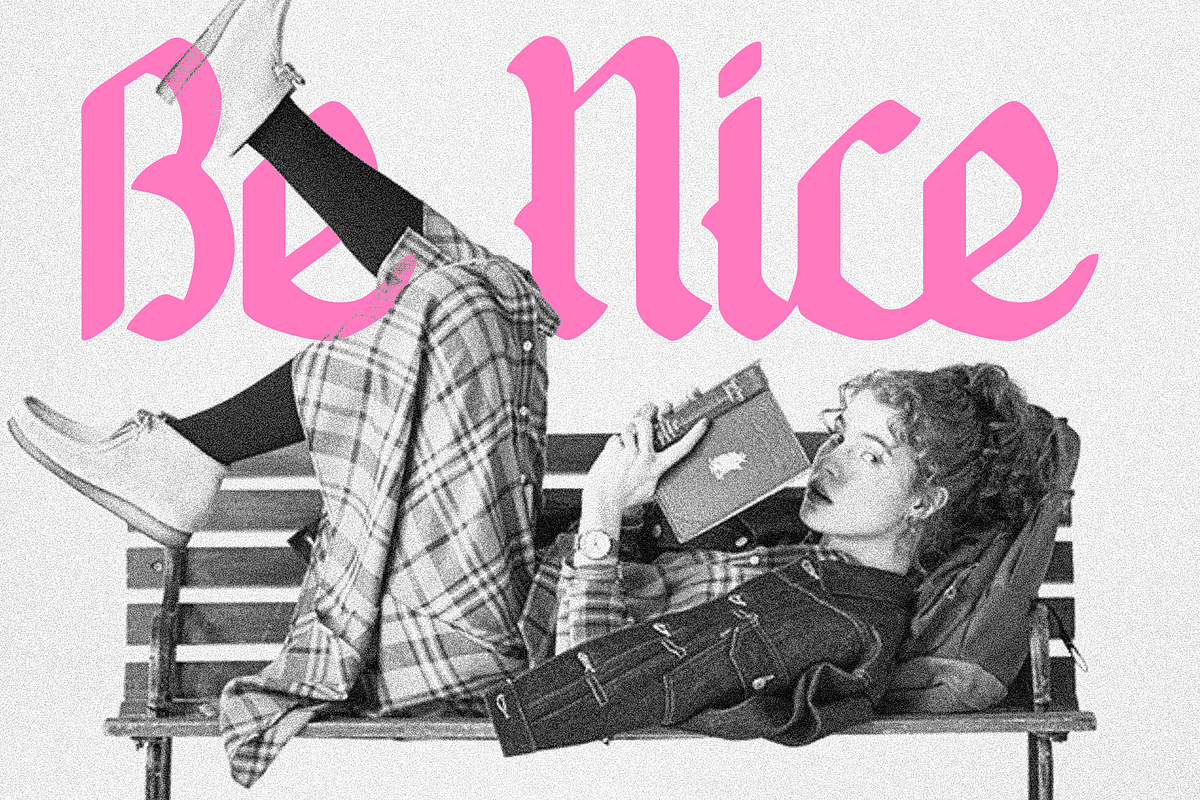 Not Today - Blackletter Script Font, a Blackletter Font by ariodsgn (Photo 8 of 10)
