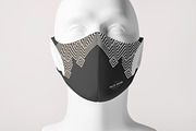 Face Mask Mock-up 3, a Mask Mockup by Yogurt86 (Thumbnail 7 of 12)