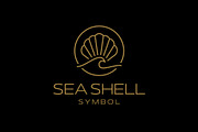Elegant Seashell Wave Sunset Logo, a Branding & Logo Template by Buqancreative (Thumbnail 2 of 4)