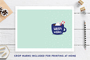 Cute Christmas Card Set, a Card Template by ClementineCreative (Thumbnail 5 of 6)