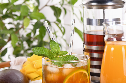 Mango Iced Tea, a Food & Drink Photo by Apolonia