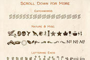 Corinth Ornaments, a Symbol Font by Albatross (Thumbnail 2 of 2)