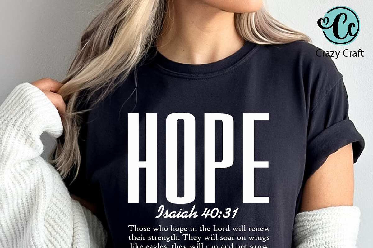 Bible Verse SVG PNG Bundle, a Background Graphic by CrazyCraft (Photo 7 of 7)