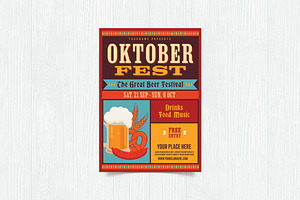 Oktoberfest Flyer, a Flyer Template by DesignWorkz