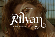 Rilvan - Modern Typface Serif, a Serif Font by AnnofaType (Thumbnail 1 of 8)