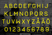 Frank - Display sans with 20 fonts, a Sans Serif Font by Great Scott! (Thumbnail 8 of 8)