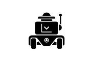Friendly Robot Silhouettes Bundle, an Illustration by musafir_fashion (Thumbnail 6 of 13)
