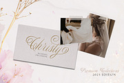 Merodine Script -, a Script Font by Letterhend Studio (Thumbnail 5 of 9)
