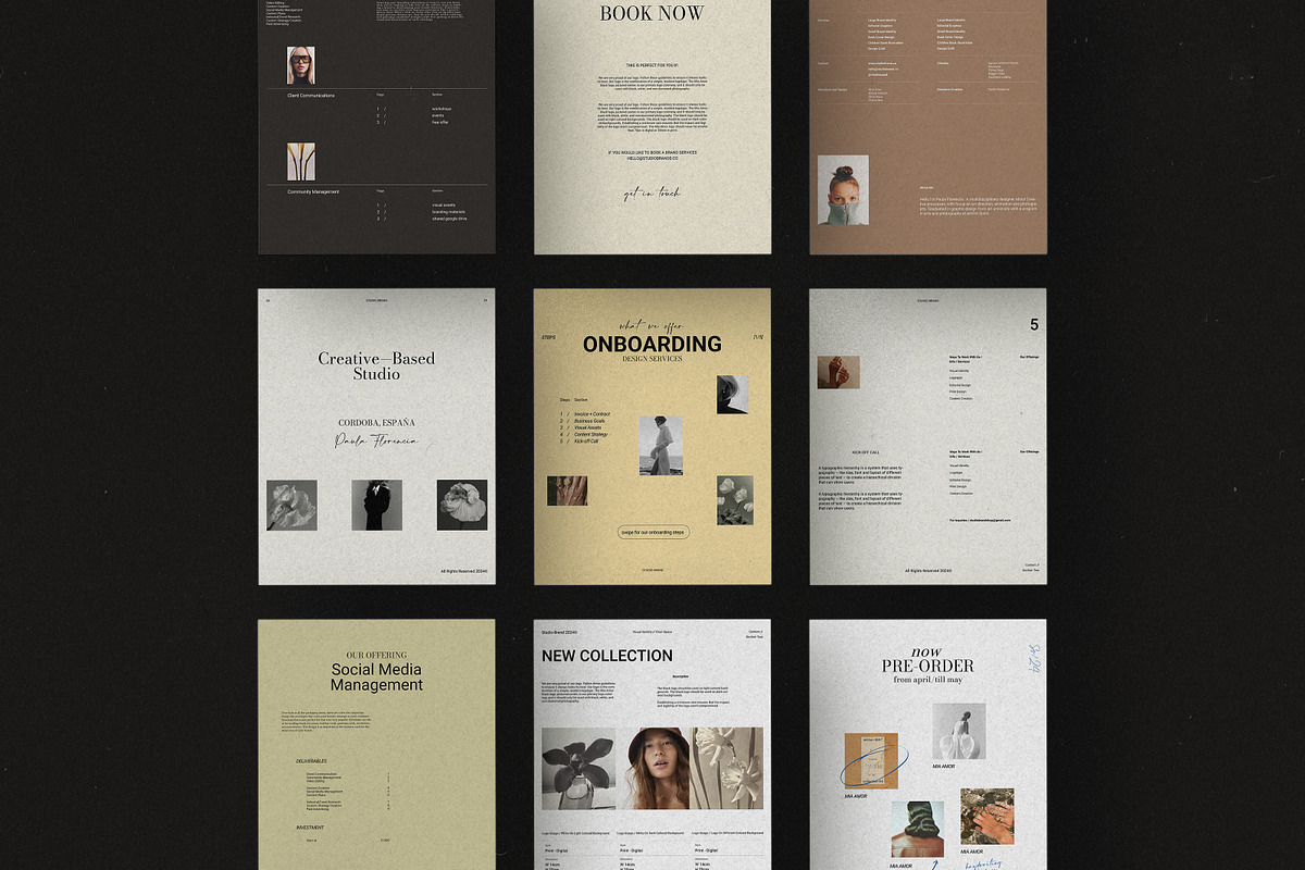 MIA I Instagram Marketing Kit, a Social Media Template by Studio Brand (Photo 1 of 8)