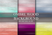 Ombre wood background., a Texture Graphic by Adalin (Thumbnail 1 of 2)