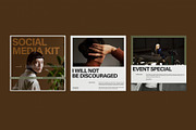 Social Media Kit Post Template, a Social Media Template by E-Type (Thumbnail 2 of 5)