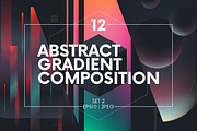 Abstract gradient composition, a Decorative Illustration by MaximGertsen (Thumbnail 1 of 9)
