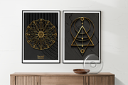 Sacred Geometry Gold Magic Mandalas, an Object Graphic by GraphicRedStudio (Thumbnail 7 of 7)