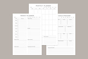 Generic Planning Pages Set V-01, a Stationery Template by shahsoft (Thumbnail 3 of 3)
