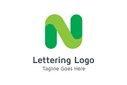 20 Logo Lettering N Template Bundle, a Branding & Logo Template by Acongraphic (Thumbnail 8 of 21)