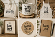 Farmstead, a Serif Font by Wow Magic (Thumbnail 2 of 5)
