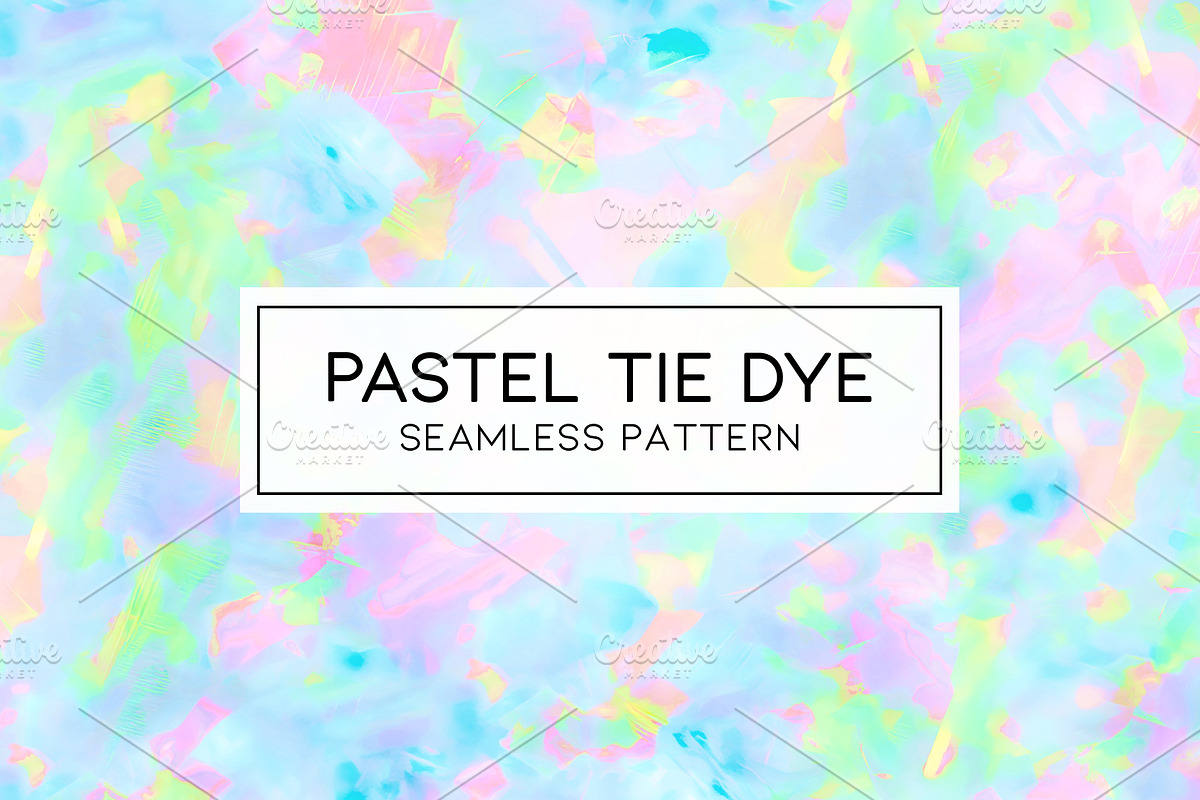 Pastel Tie Dye | Seamless Pattern, a Texture Graphic by PATTERNBASE (Photo 1 of 13)