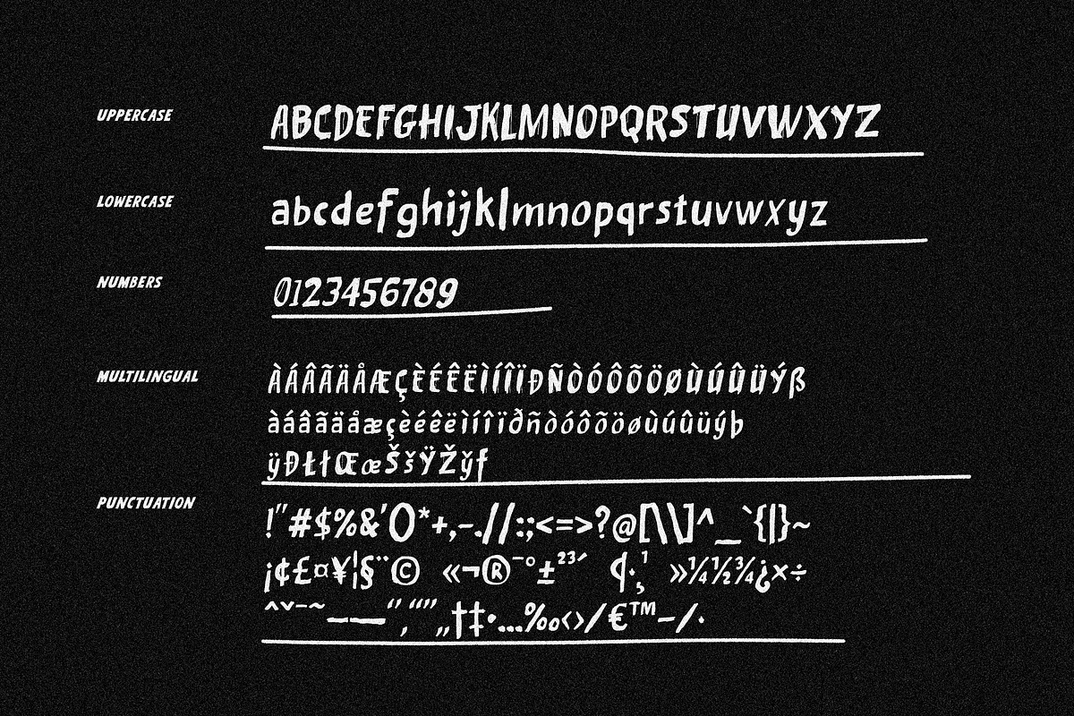 BloodBeth – Horror Brush Font, a Blackletter Font by Typeparties (Photo 6 of 7)