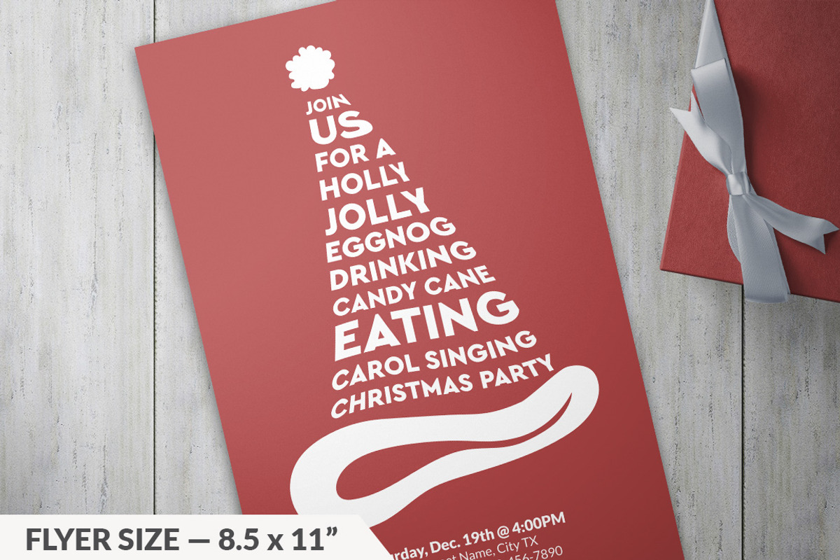 Christmas Invitations, an Invitation Template by Designs by Justin Lynch (Photo 4 of 5)