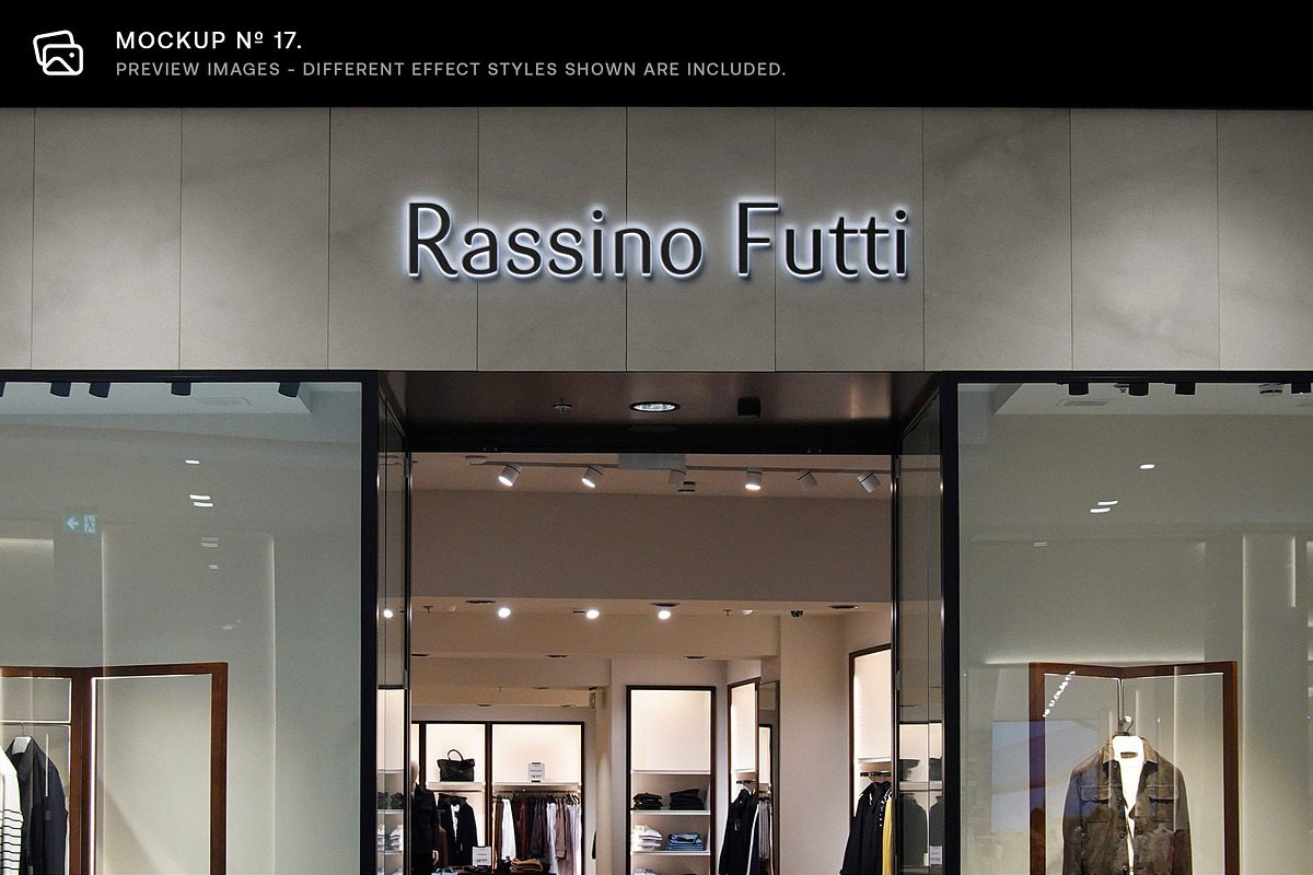 30 Signs & Facade Logo Mockups - V5, a Product Mockup by Asylab (Photo 24 of 38)