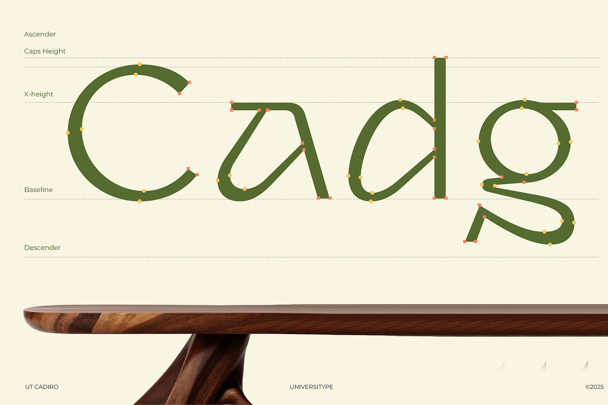 UT Cadiro-A Minimalist Display Font, a Sans Serif Font by Universitype (Photo 5 of 12)