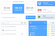Modern UI Kit, an UI Kit Template by Web Icon Set (Thumbnail 4 of 5)