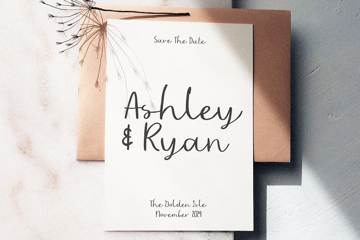 Wild Pears | Handwriting Font, a Script Font by KA Designs (Photo 7 of 12)