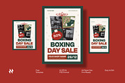 White Boxing Day Flyer, a Flyer Template by Neermana (Thumbnail 1 of 4)