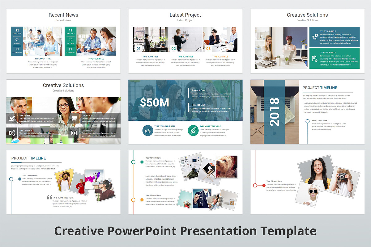 Creative PowerPoint Template, a Presentation Template by GraphicStan (Photo 11 of 23)