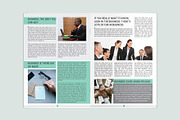 Newsletter InDesign Template, a Brochure Template by ROJI CREATOR (Thumbnail 5 of 7)