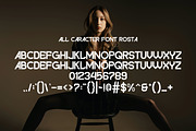 Rosta, a Sans Serif Font by riotama85 (Thumbnail 2 of 5)