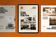 Orange Furniture E-Magazine, a Templates & Theme by graphicook (Thumbnail 2 of 5)