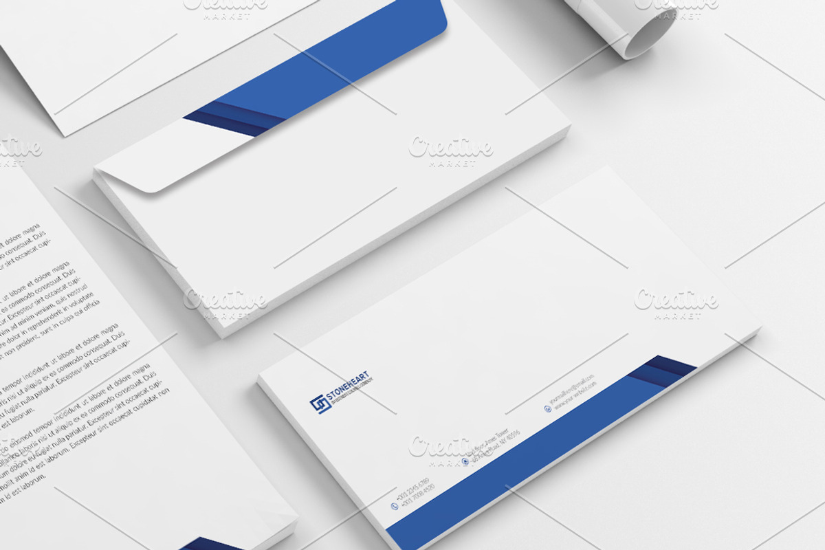 Corporate Stationery Pack, a Stationery Template by BettyDesign (Photo 8 of 10)