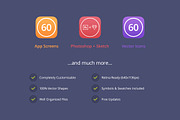 Coloristic UI Kit, an UI Kit Template by UI Chest (Thumbnail 4 of 5)