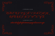 Carpellon - Tattoo Script + Ornament, a Blackletter Font by creativemedialab (Thumbnail 8 of 9)