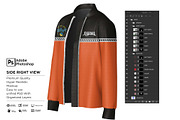 Bomber Jacket Zipper Mockup, a Shirt Mockup by Nanggroe Scripting (Thumbnail 7 of 9)