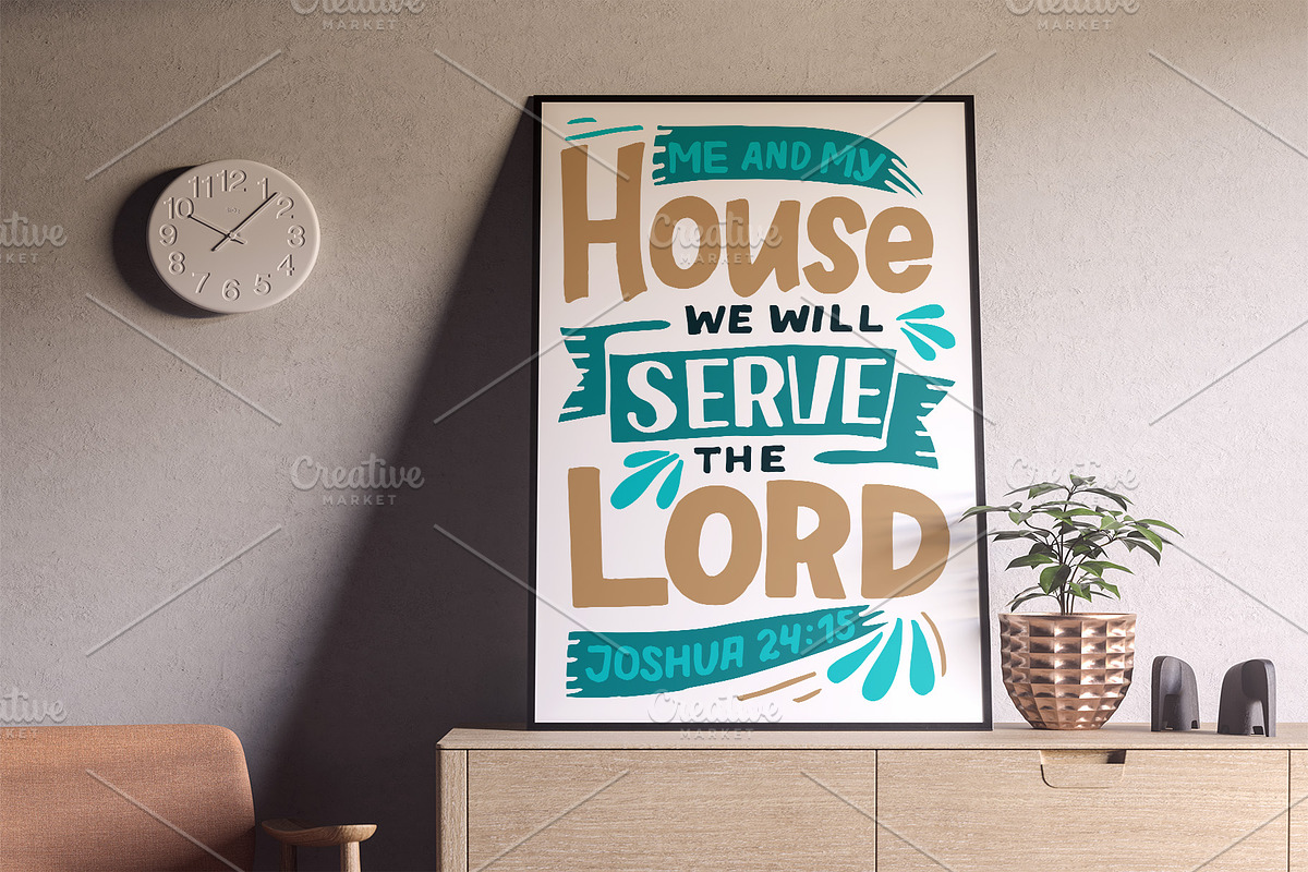 12 Bible Verses #1, a Graphic by Ola-la-la (Photo 4 of 4)