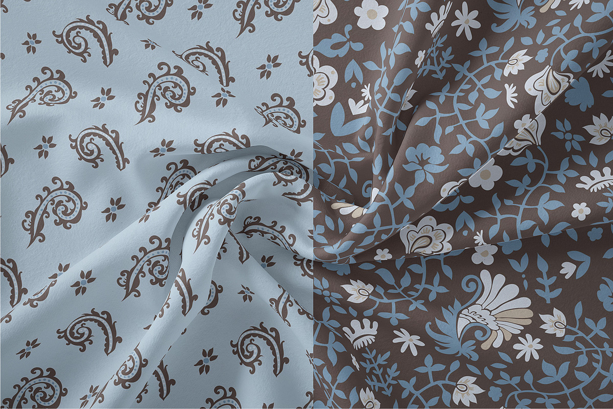 Damask seamless patterns, a Pattern Graphic by Sonulkaster (Photo 13 of 18)