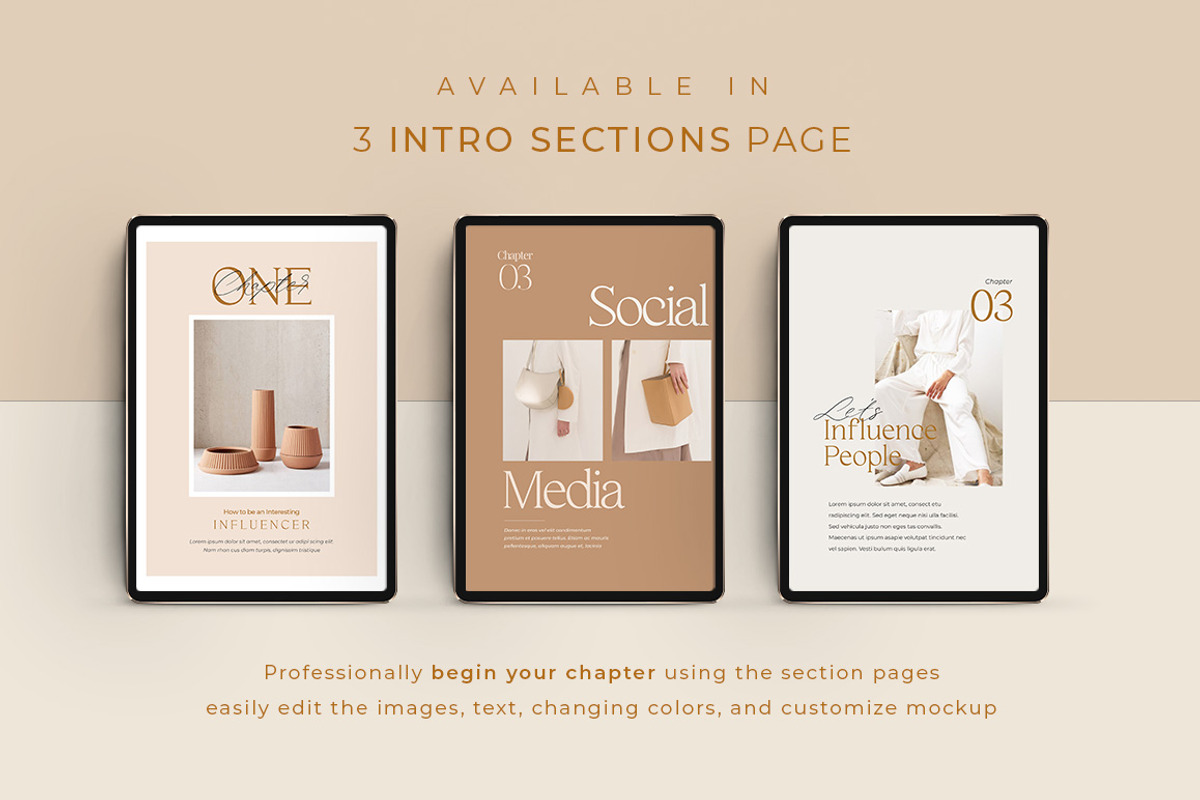 eBook Template Creator | CANVA PS, a Magazine Template by Eviory (Photo 9 of 28)