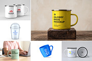Premium Mug Mockup Bundle, a Cups & Container Mockup by graphypix (Thumbnail 1 of 13)