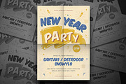 New Year Party Flyer, a Flyer Template by Tokosatsu (Thumbnail 4 of 4)