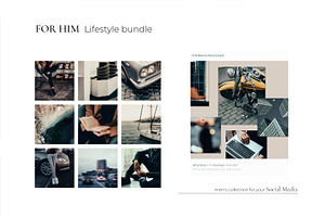 FOR HIM. Lifestyle Bundle. 80