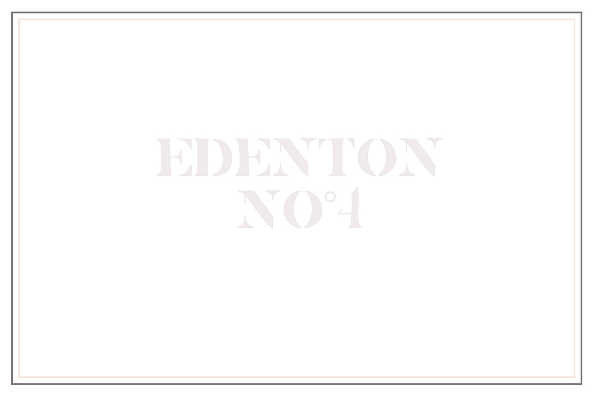 Edenton Serif preview 4