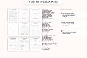 Self-care wellness planner Canva, a Templates & Theme by Cate Creates (Thumbnail 4 of 7)