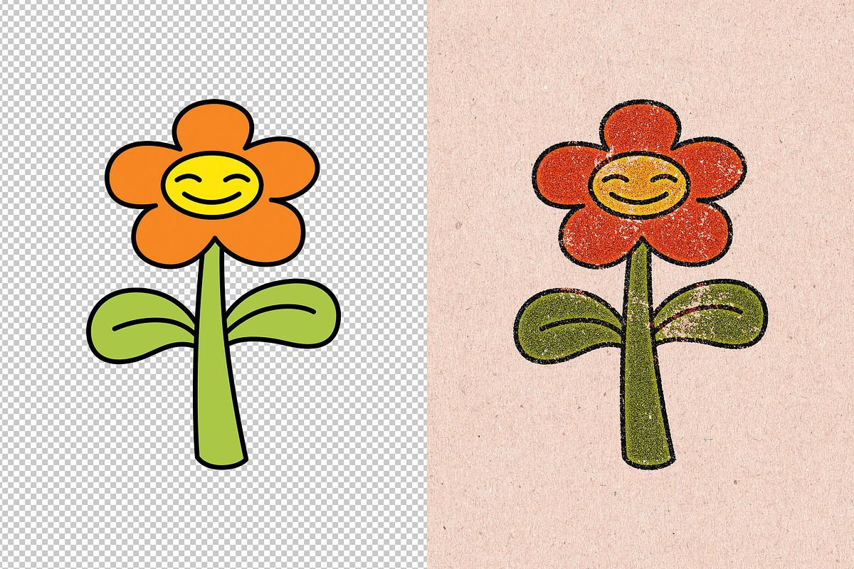 Retro Stamp Effect, a Layer Style Add-On by Design Squad (Photo 2 of 3)