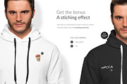 Men Hoodie 2 Mock-ups Set FREE DEMO, a Books & Magazine Mockup by Apparel_Mockups (Thumbnail 15 of 25)