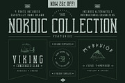 The Nordic Collection, a Handwritten Font by OPENCITYDESIGNCO (Thumbnail 1 of 7)