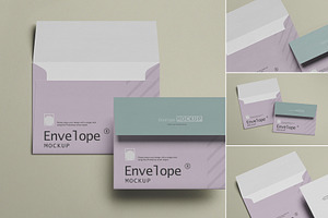 Envelope Mockup, a Stationery Template by Tahtagraphic