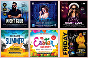 150 Night Club Flyer Bundle, a Flyer Template by AfzaalGraphics (Thumbnail 27 of 27)