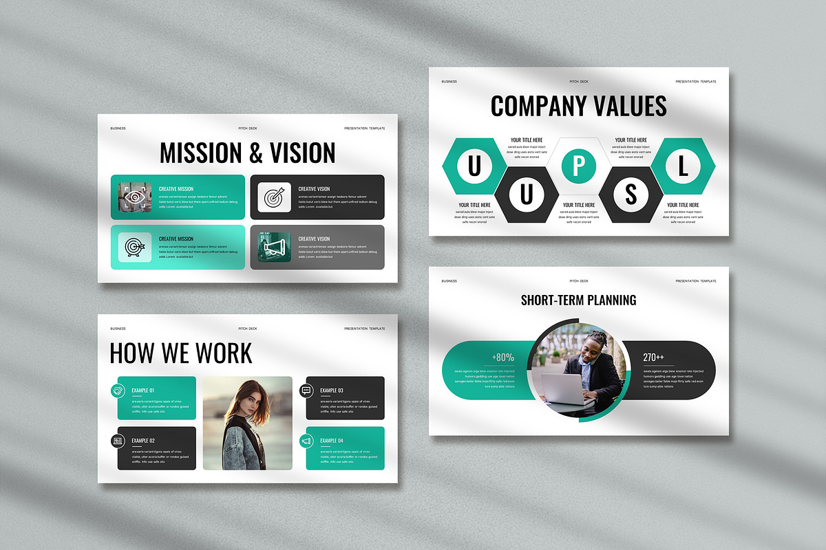 Pitch Deck For Investor Presentation, a Presentation Template by Pradaxa (Photo 4 of 7)